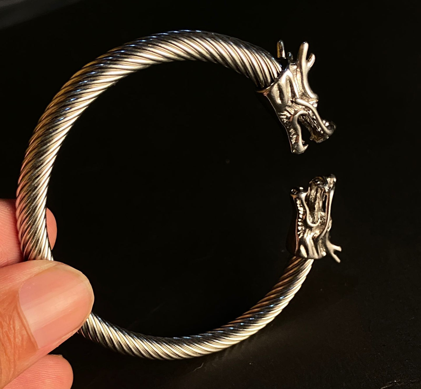 Dragon Guardian Torque Bracelet