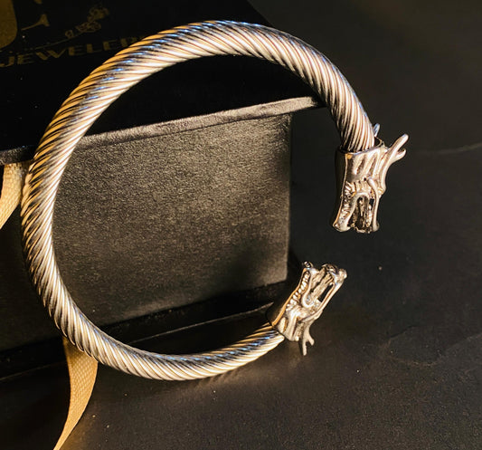 Dragon Guardian Torque Bracelet