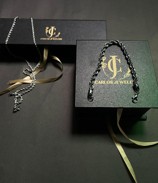 Carlos Jewelers Signature Chain & Bracelet Set